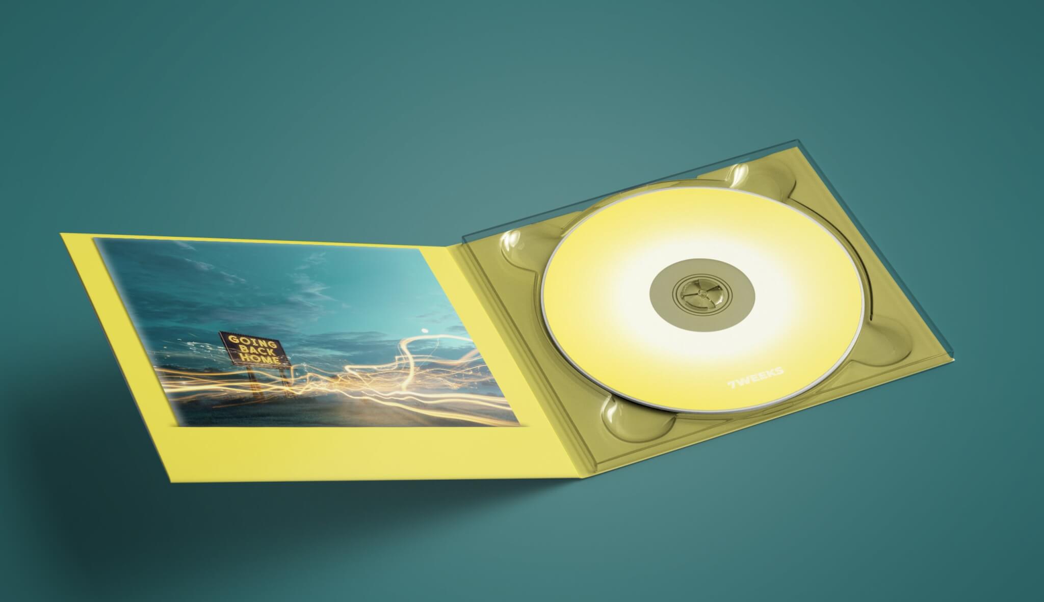 Cd digipack avec livret 12 pages