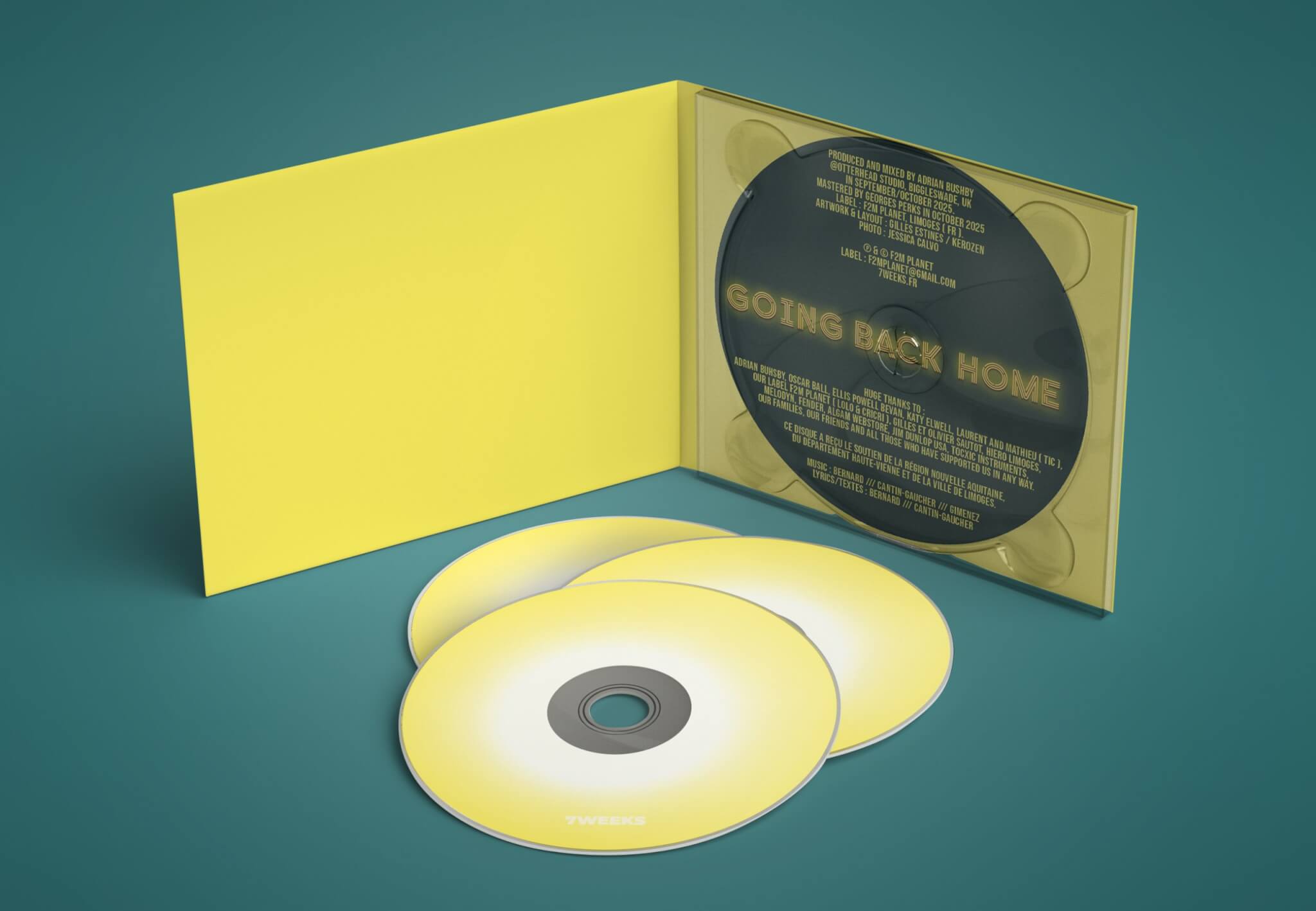 Pre-Order !! "Going Back Home" Digipack CD – Image 4
