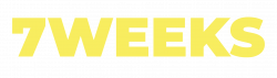 Logo 7WEEKS jaune 2026